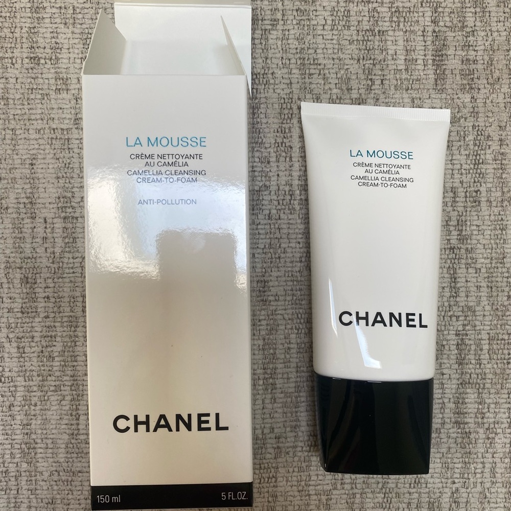 Chanel White Skincare Cleanser and Exfoliate